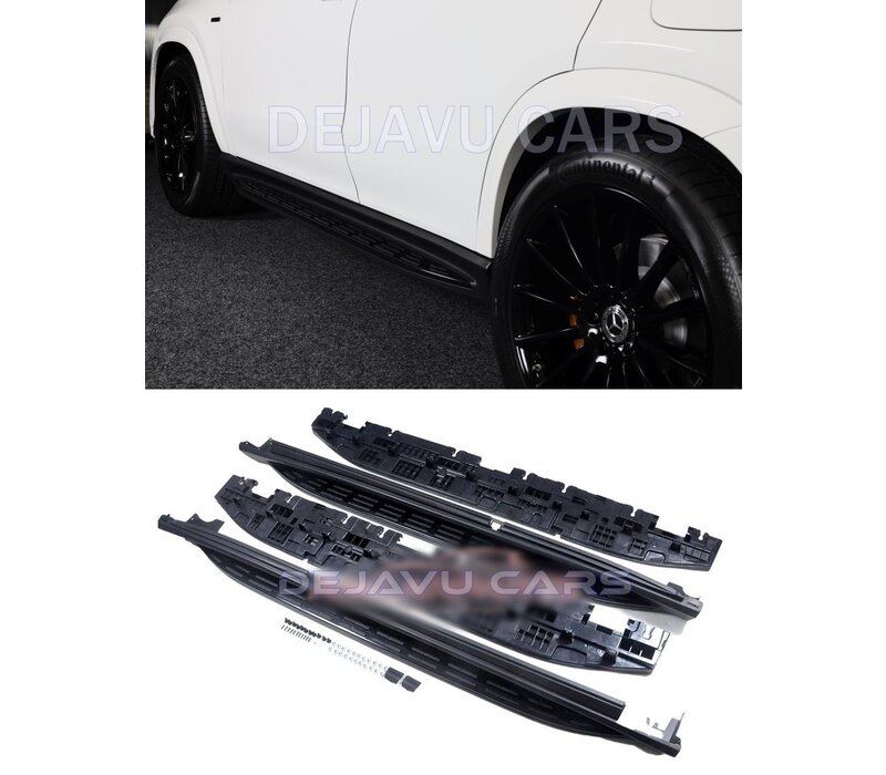 Running boards Set Black Edition for Mercedes Benz GLE C167 Coupe