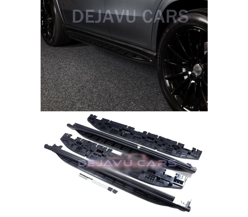 Running boards Set Black Edition for Mercedes Benz GLE V167 SUV