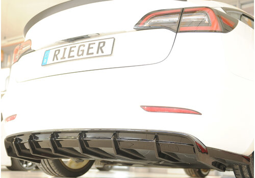 Rieger Tuning Aggressive Diffuser for Tesla 3