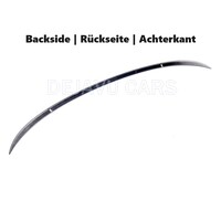 Sport Glans zwart Achterklep spoiler lip voor BMW 3 Serie E90 / M Pakket