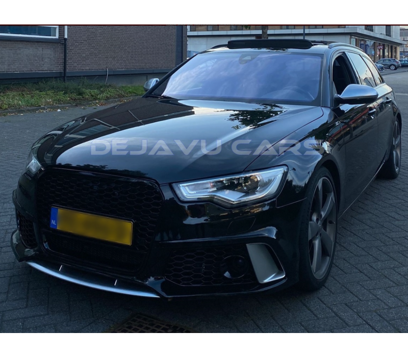 RS6 Look Voorbumper voor Audi A6 C7 4G / S line / S6