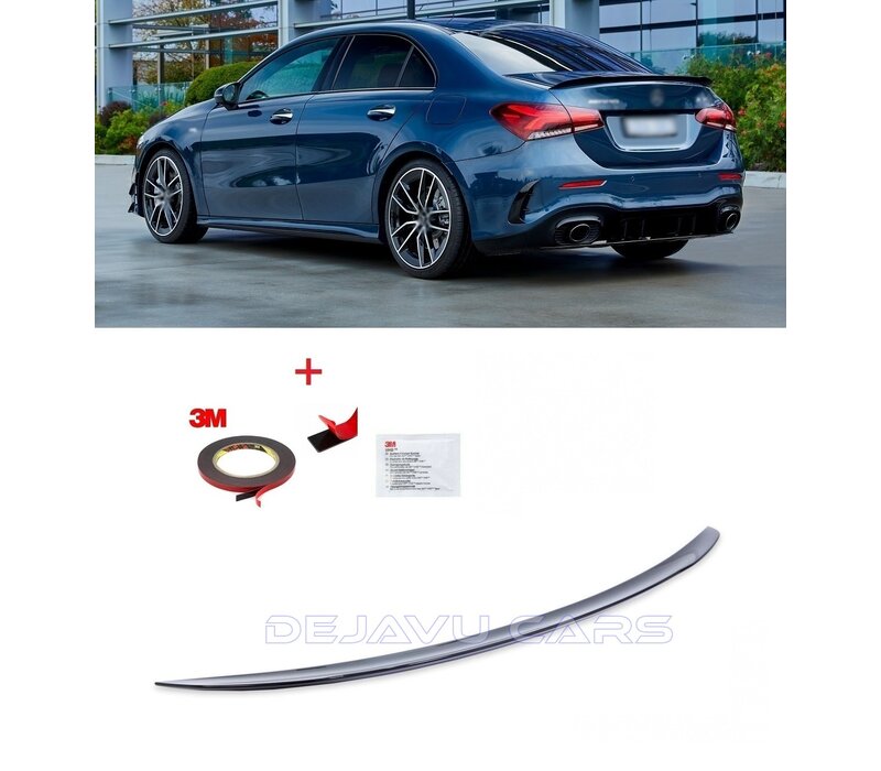 A35 AMG Look Tailgate spoiler lip for Mercedes Benz A-Class V177 Sedan