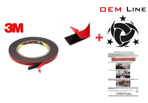 3M 3M Dubbelzijdig Tape voor Auto Tuning & Spoilers