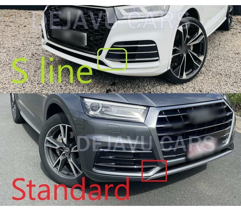 RS Look ACC Cover für Audi Q5 FY S line - Copy