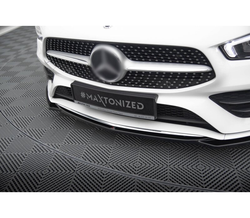 Front Splitter V.1 for Mercedes Benz CLA Class CLA35  AMG / W118 C118 X118 AMG Line