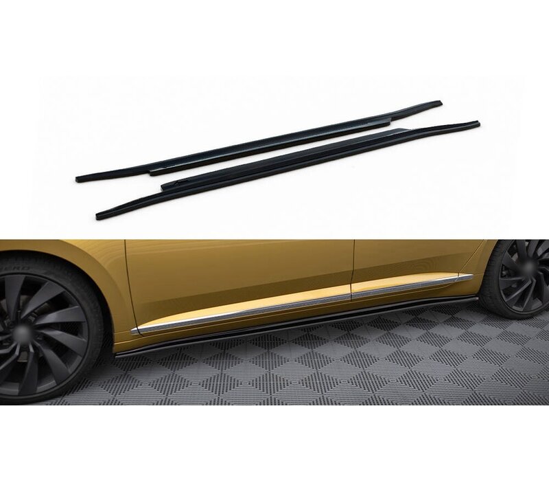 Side skirts Diffuser voor Volkswagen Arteon R line