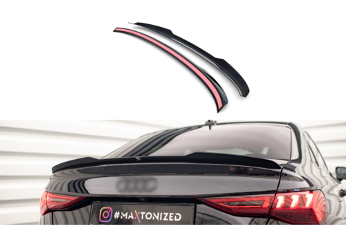 Maxton Design Achterklep Spoiler Extension voor Audi A3 / A3 S line / S3 / RS3 Sedan 8Y