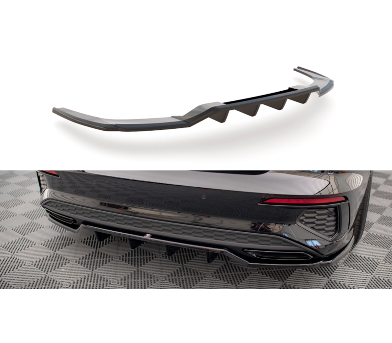 Central Rear Splitter for Audi A3 8Y S line Sedan