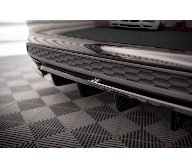 Central Rear Splitter for Audi A3 8Y S line Sedan