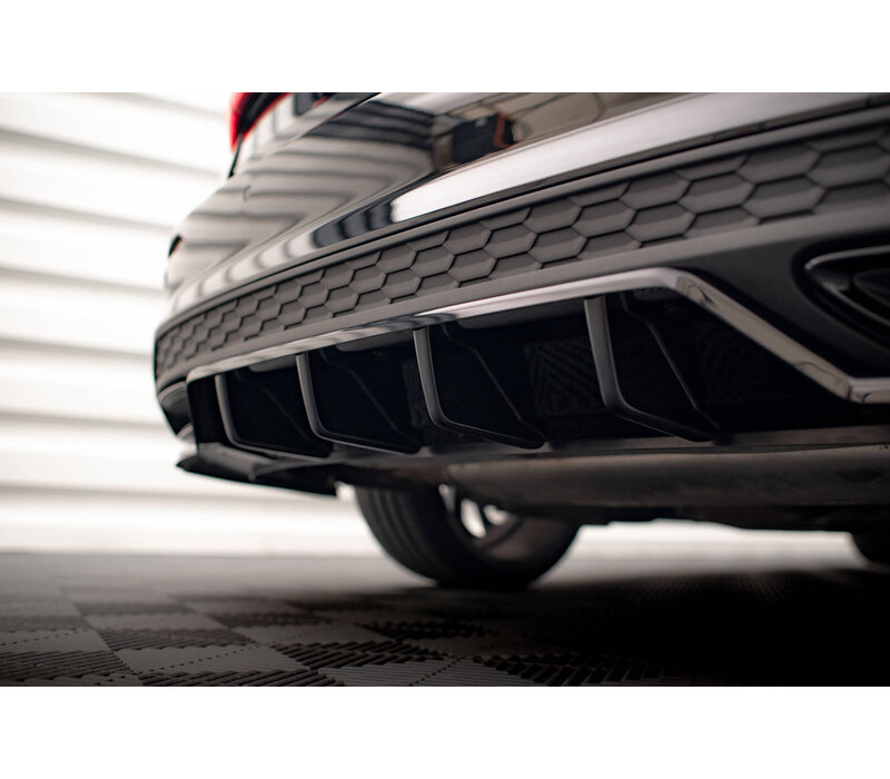 Central Rear Splitter for Audi A3 8Y S line Sedan