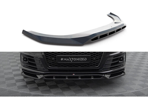 Maxton Design Front Splitter V.2 voor Audi SQ7 4M / Q7 4M S line