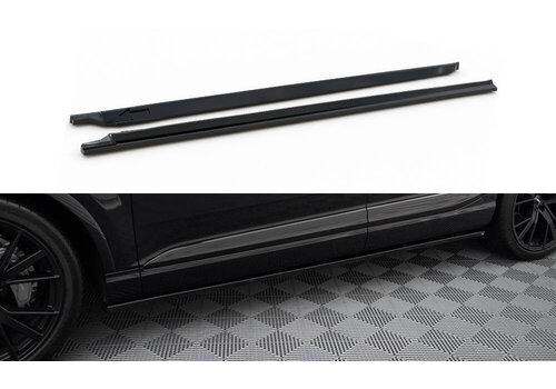 Maxton Design Side Skirts Diffuser V.2 for Audi SQ7 4M / Q7 4M S line