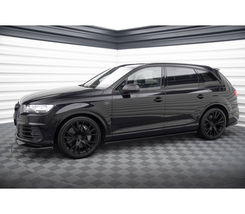 Side Skirts Diffuser V.2 voor Audi SQ7 4M / Q7 4M S line