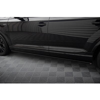 Side Skirts Diffuser V.2 voor Audi SQ7 4M / Q7 4M S line