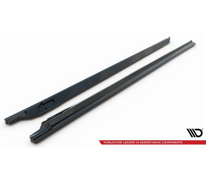 Side Skirts Diffuser V.2 voor Audi SQ7 4M / Q7 4M S line
