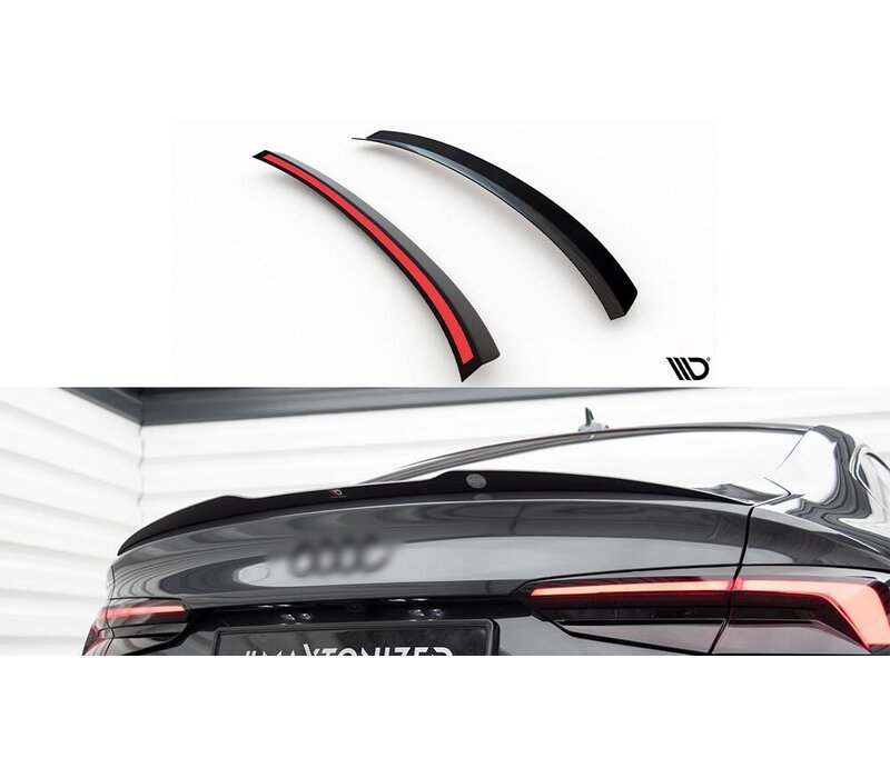 Achterklep spoiler lip voor Audi A5 B9 F5 S line Sportback