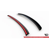 Tailgate spoiler lip for Audi A5 B9 F5 S line Sportback