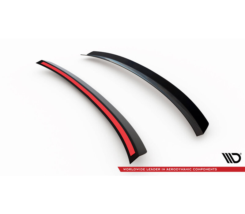 Tailgate spoiler lip for Audi A5 B9 F5 S line Sportback