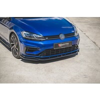 Front Splitter V.9 for Volkswagen Golf 7.5 R / R line Facelift