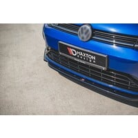 Front Splitter V.9 voor Volkswagen Golf 7.5 R / R line Facelift