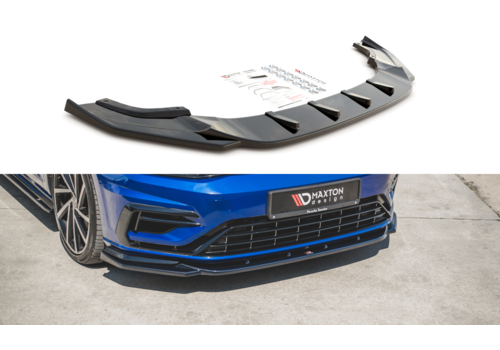 Maxton Design Front Splitter V.9 voor Volkswagen Golf 7.5 R / R line Facelift
