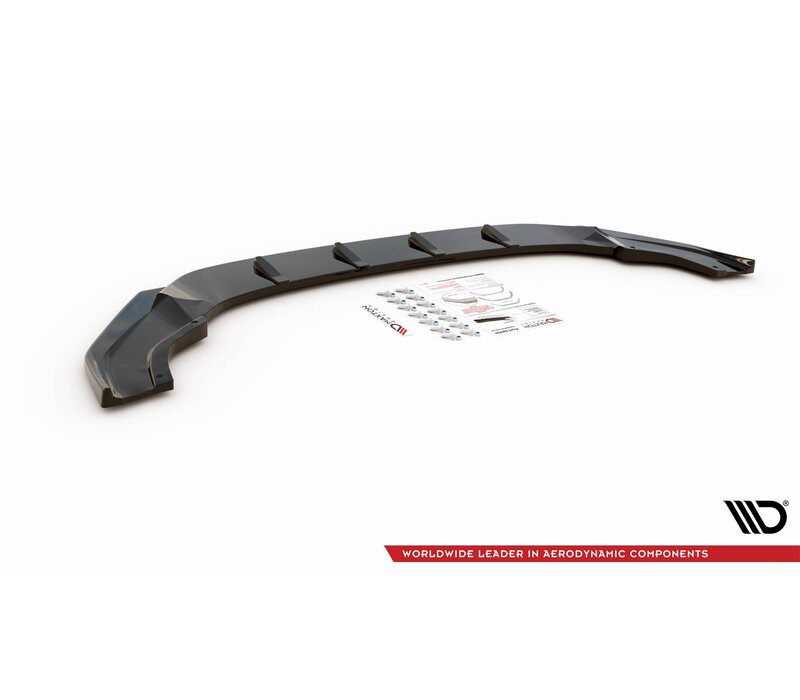 Front Splitter V.9 for Volkswagen Golf 7.5 R / R line Facelift