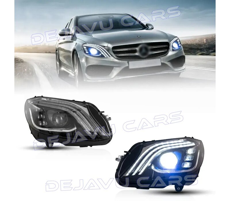 Voll LED Scheinwerfer für Mercedes Benz C-Klasse W205