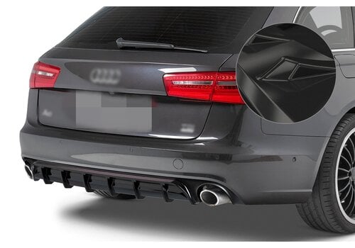 OEM Line ® Aggressive Diffuser for Audi A6 C7 4G Sedan / Avant