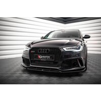 Front Splitter voor Audi A6 C7 met RS6 Look Voorbumper