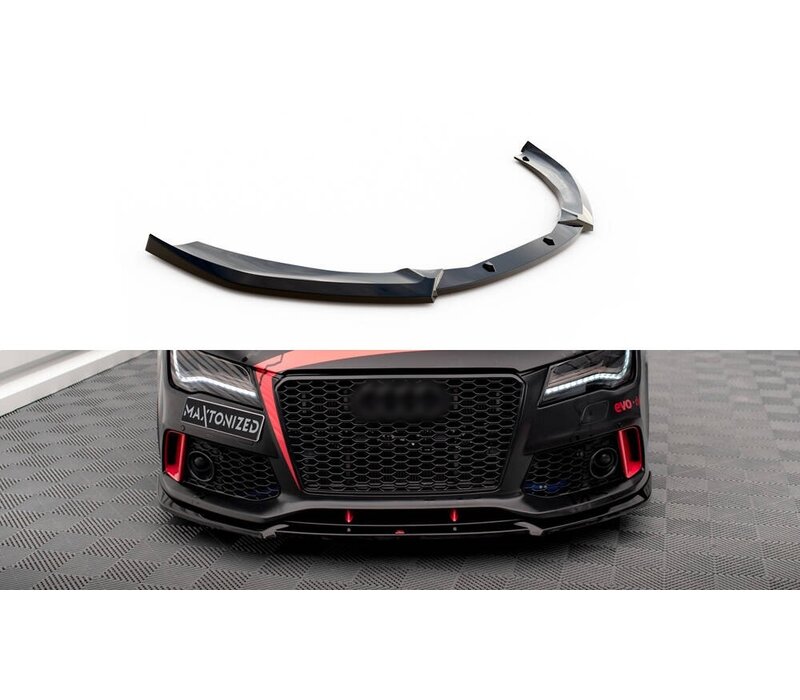 Front Splitter für Audi A7 4G mit RS7 Look Frontstoßstange