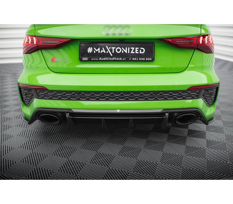 Maxton Carbon Splitters für Audi RS3 8Y Limousine