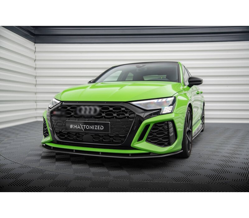 Maxton Carbon Splitters voor Audi RS3 8Y Sedan