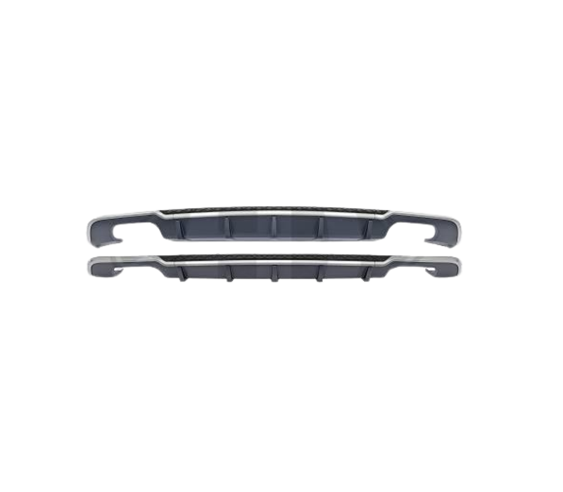 S3 Look Diffuser Platinum gray for Audi A3 8V