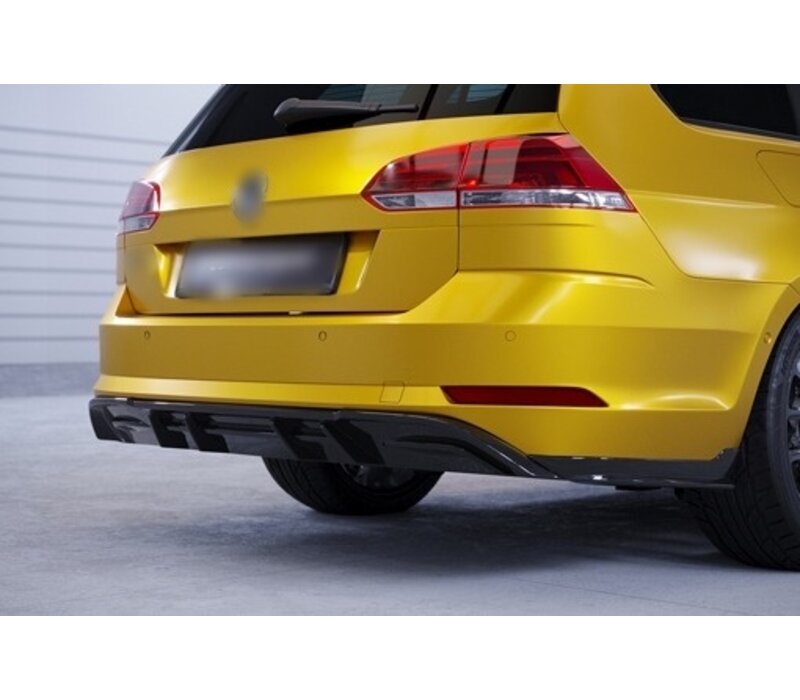 Aggressive Diffuser for Volkswagen Golf 7.5 Variant Facelift