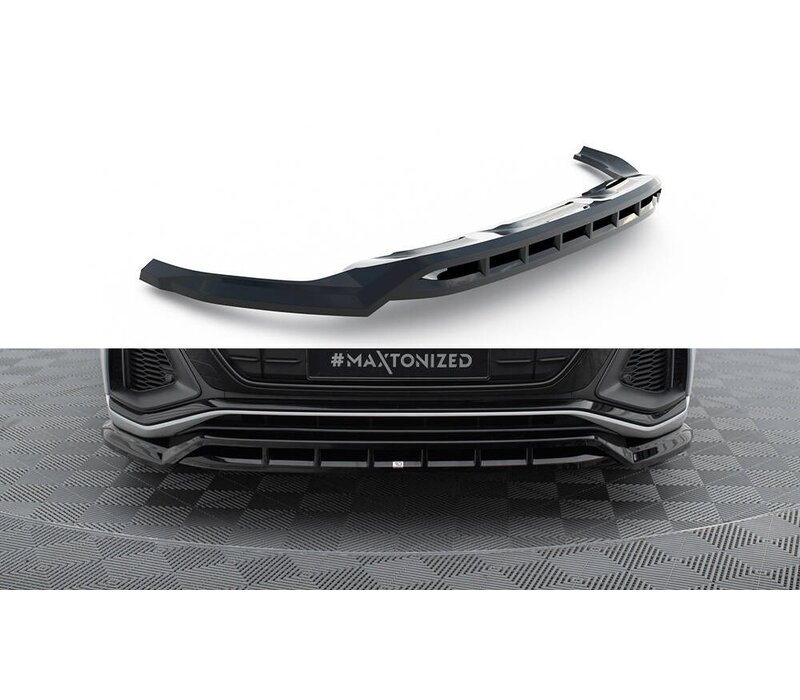 Front splitter V.2 for Audi Q8 S line / SQ8