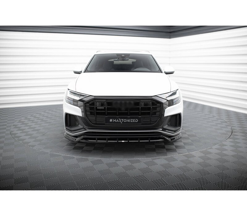 Front splitter V.2 for Audi Q8 S line / SQ8