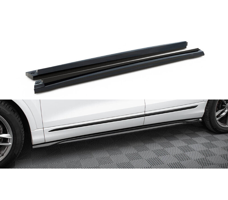 Side Skirts Diffuser V.2 for Audi Q8 S line / SQ8