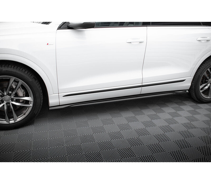 Side Skirts Diffuser V.2 for Audi Q8 S line / SQ8