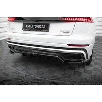 Central Rear Splitter voor Audi Q8 S line