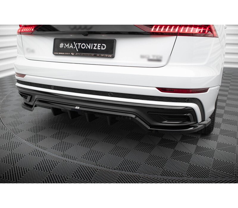 Central Rear Splitter für Audi Q8 S line