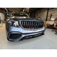 Facelift GLC 63 AMG Look Voorbumper voor Mercedes Benz GLC-Klasse C253 Coupe / X253 SUV