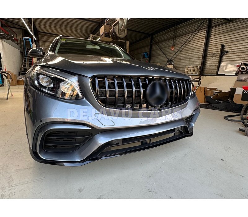 Facelift GLC 63 AMG Look vordere Stoßstange für Mercedes Benz GLC-Klasse C253 Coupe / X253 SUV