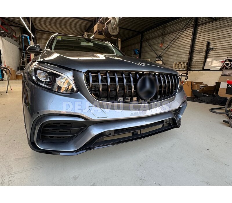 Facelift GLC63 AMG Look Voorbumper voor Mercedes Benz GLC-Klasse C253 Coupe / X253 SUV
