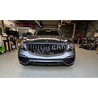 Facelift GLC 63 AMG Look vordere Stoßstange für Mercedes Benz GLC-Klasse C253 Coupe / X253 SUV