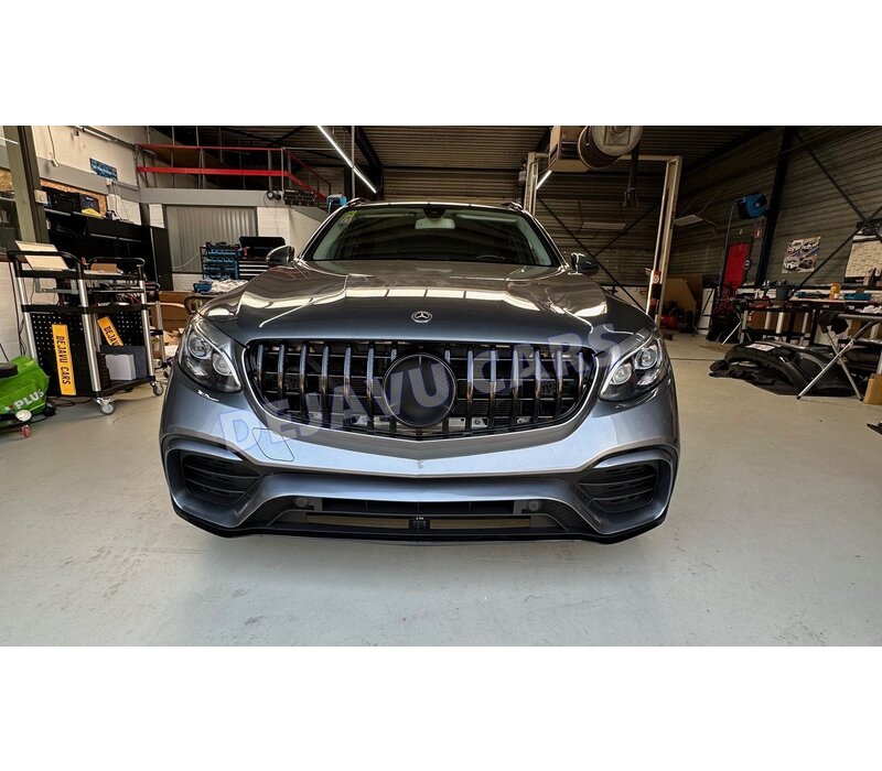 Facelift GLC 63 AMG Look vordere Stoßstange für Mercedes Benz GLC-Klasse C253 Coupe / X253 SUV