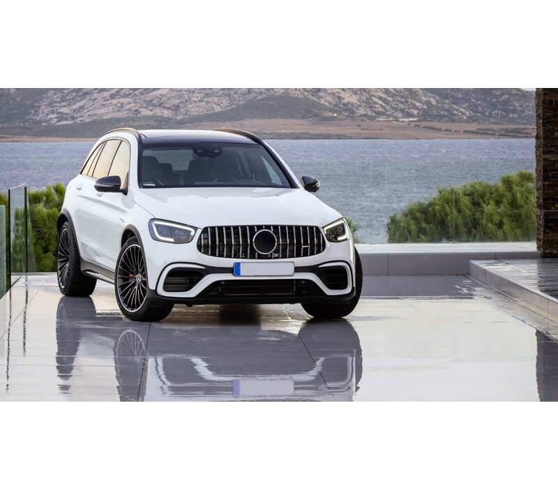 Facelift GLC63 AMG Look Front bumper for Mercedes Benz GLC-Class C253 Coupe Facelift / X253 SUV Facelift