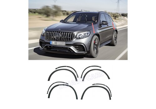 OEM Line ® GLC 63 S AMG Look Wheel Arch Set for Mercedes Benz GLC-Class C253 Coupe / X253 SUV