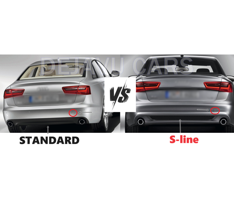 Aggressive Diffuser V.1 for Audi A6 C7 4G Sedan / Avant