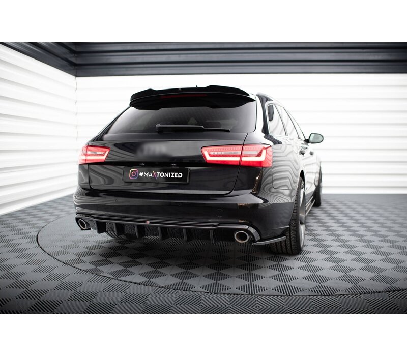 Aggressive Diffuser voor Audi A6 C7 4G Sedan / Avant