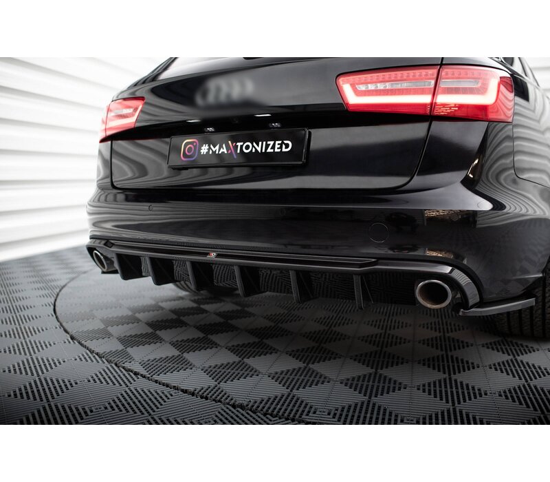 Aggressive Diffuser voor Audi A6 C7 4G Sedan / Avant